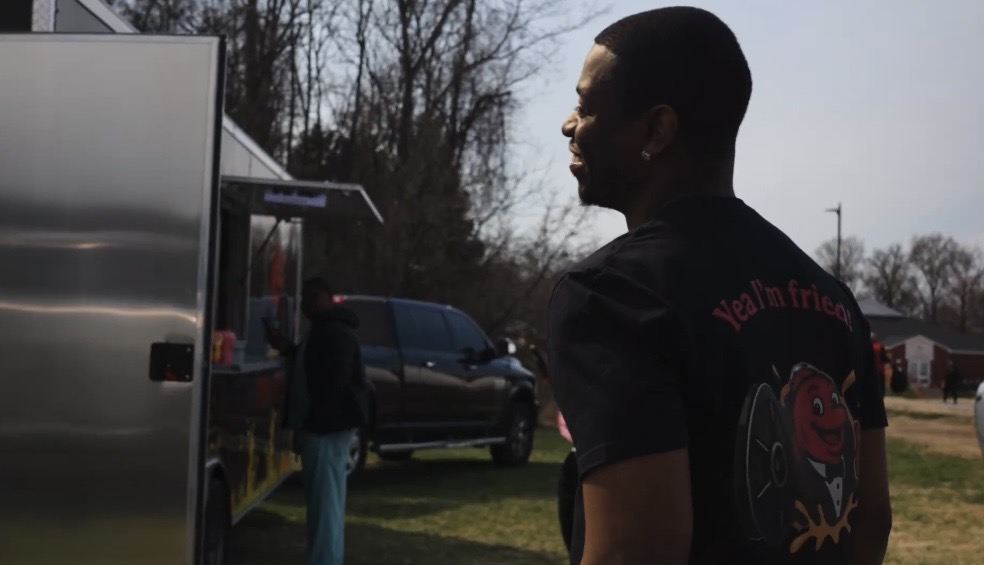 Vault team outside the truck